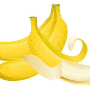 Peeled bananas PNG