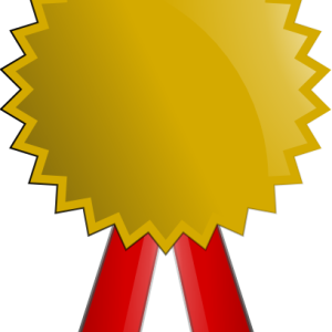 Gold medal PNG