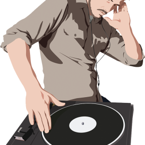 Disc jockey PNG