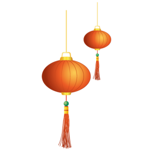 Chinese red lantern PNG