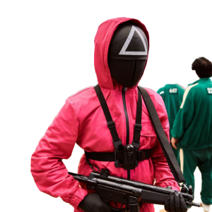 Squid Game guard PNG