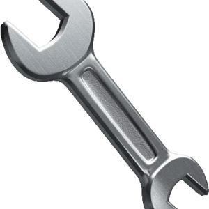 Wrench, spanner PNG image, free
