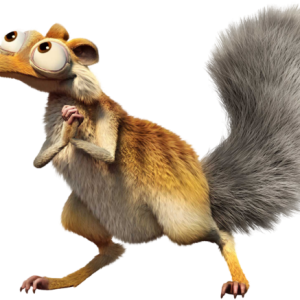 Ice Age squirrel PNG