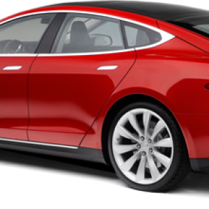 Tesla car PNG