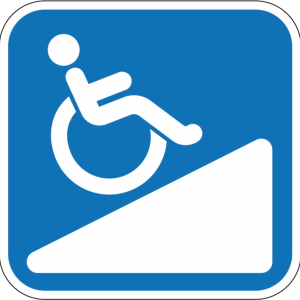 Disabled handicap symbol PNG