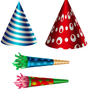 Party birthday hat PNG