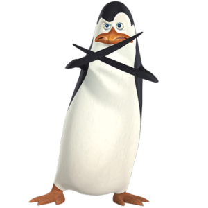 Madagascar penguins PNG