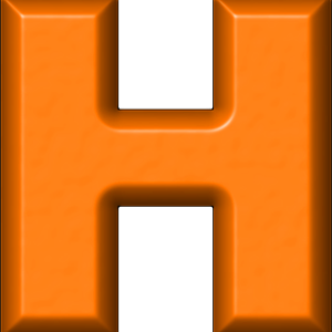 Letter H PNG