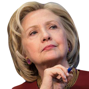 Hillary Clinton PNG