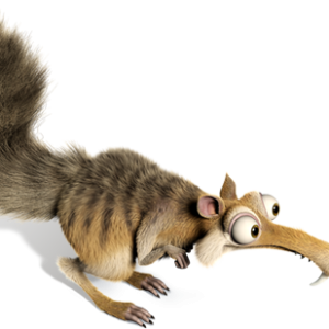 Ice Age squirrel PNG