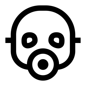 Gas mask PNG