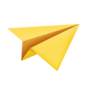 Paper plane PNG