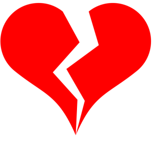 Broken heart PNG