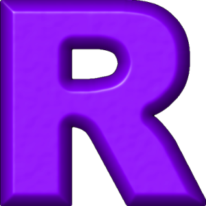 Letter R PNG