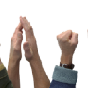 Clapping hands PNG