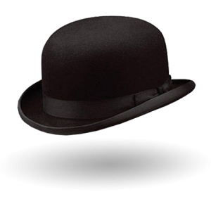 Bowler hat PNG