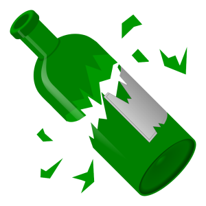 Broken bottle PNG