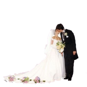 Wedding couple PNG