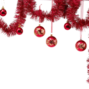 Christmas tinsel PNG