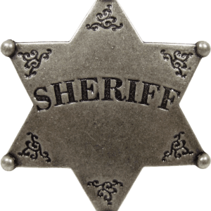 Sheriff badge PNG