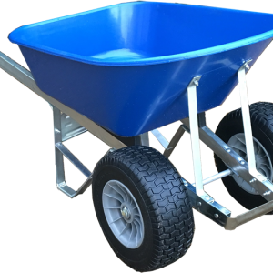 blue wheelbarrow PNG