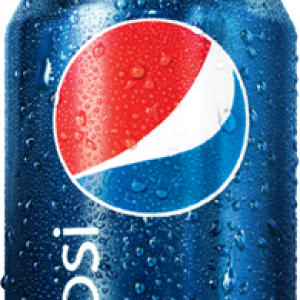Pepsi metal can PNG image