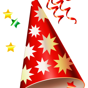 Party birthday hat PNG