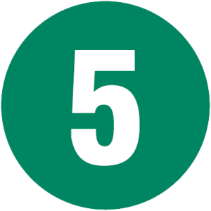 Number 5 PNG