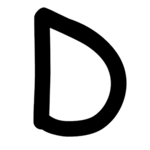letter D PNG