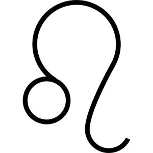 Leo zodiac PNG