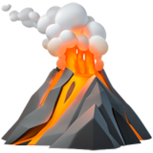 Volcano PNG