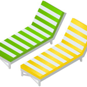 Sun lounger PNG