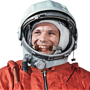 cosmonaut Gagarin PNG