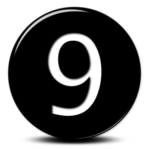 Number 9 PNG