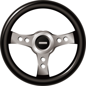 Steering wheel PNG