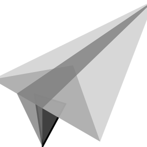 Paper plane PNG