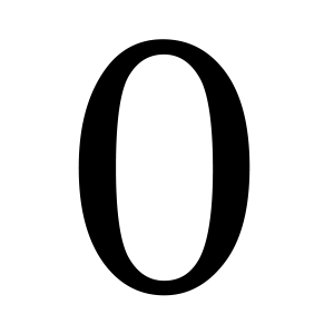 number image 0 PNG
