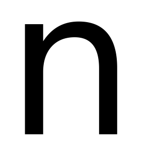 Letter N PNG
