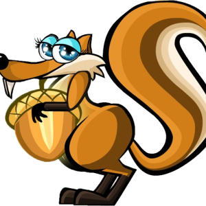 Ice Age squirrel PNG