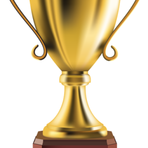 Award trophy cup