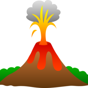 Volcano PNG