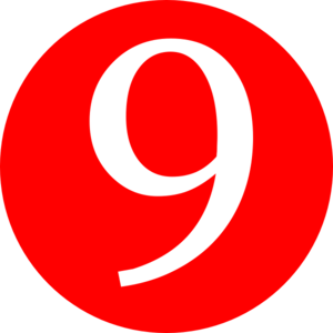 Number 9 PNG