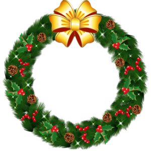 Christmas wreath PNG