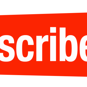 Subscribe button PNG