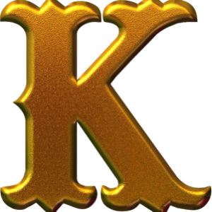 Letter K PNG