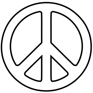 Peace symbol PNG