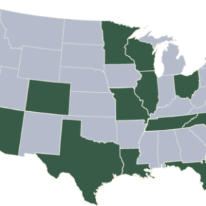 USA map PNG