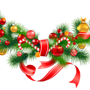 Christmas garland PNG