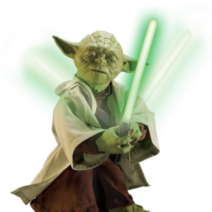 Yoda with sword PNG