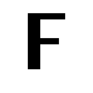 letter F PNG